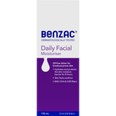 Benzac Daily Facial Moisturiser 118mL